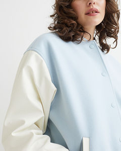 Veste de baseball légère la plus populaire pour femmes et hommes, blouson décontracté Letterman coupe-vent avec broderie, nouveauté 2025 - Product Image 4