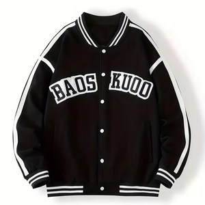 Meilleure vente Veste Versity en matériau frais Concevez votre propre vente chaude et tendance Veste Versity de qualité supérieure à bas prix pour hommes - Product Image 1