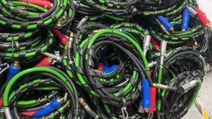 12Ft 15Ft 3 en 1 ABS Cable Air Power Lines Camión Remolque Sistema <span class=keywords><strong>de</strong></span> frenos Semi Truck Air Line - Product Image 6