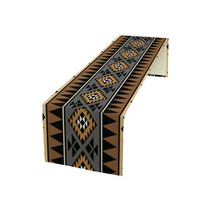 Chemin de table de mariage en pur coton brodé de la meilleure qualité, taille personnalisée, rectangulaire - Product Image 6