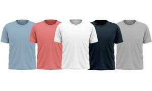 T-shirts décontractés pour hommes, vêtements de jogging, vêtements de course, t-shirts en coton pour hommes - Product Image 4