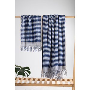 100% Cotton Loom Woven Fluffy <b>Bath</b> <b>Towel</b> <b>Set</b> Black Color - Product Image 1