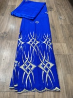 Robe en tissu voile brodé Toub soudanais - Tissé respirant de poids moyen