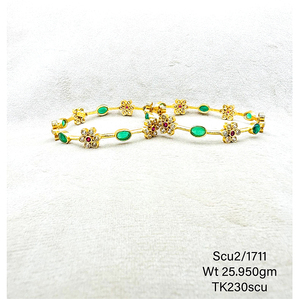 กำไลสุดสวยกำไล925เงินสเตอร์ลิงสีชมพูหินสี่เหลี่ยมชุบทอง CZ สร้อยข้อมือ29.26 GMS กำไลเงินคุณภาพสูง121 $ เรา/คู่ - Product Image 5