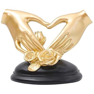 Escultura de Metal para pareja, regalo de boda, organizador, escultura, soporte de mesa de oficina, venta directa de fábrica - Product Image 1