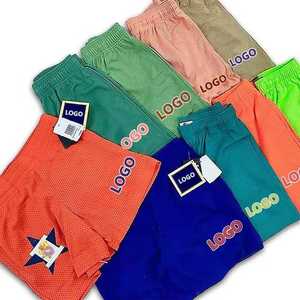 Prix usine 2025 tendance haute qualité hommes imprimé Shorts XS-6XL Logo personnalisé haute rue motif solide femmes Shorts - Product Image 3