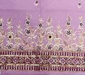 Designer moderne indien pakistanais vêtements non cousus à la main belle fête porter des costumes mode avant traditionnel - Product Image 3