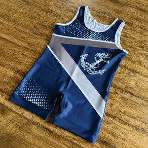 Singlet de Lucha Libre Sublimado Premium para Niños, Uniforme de Lucha Libre para Niños - Product Image 4
