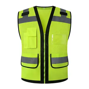 Anti Static Overalls Flame Retardant Workwear Clothing Traffic Night Visibility Construction Roadway Men Workwear Vest