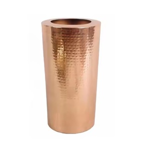 Vente chaude Moderne De Luxe Petit Vase À Fleurs En Aluminium Martelé Découpe Conception Vase À Fleurs De Qualité Premium - Product Image 3