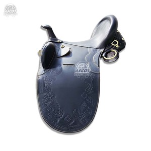 Selle de cheval en cuir véritable de haute qualité selle de stock anglais pour l'équitation bas prix - Product Image 6