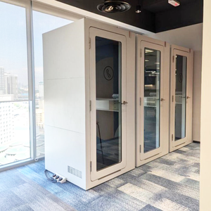 Diseñador Vis-a-Vis Acoustic Office Pods Cabina insonorizada para reuniones privadas y silenciosas - Product Image 5