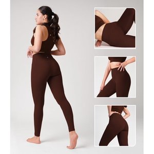 Mallas de Modal de color sólido para mujer, mallas Capri de talla grande para entrenamiento, pantalones cortos básicos adelgazantes informales de alta elasticidad - Product Image 1