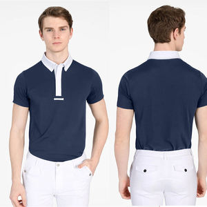 Breathable Men’s Equestrian Riding Shirt with Flexible Fit for <b>Long</b> Horse Riding Sessions - Product Image 3