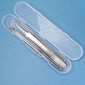 Herramienta profesional para el cuidado de la belleza, pinzas para espinillas de acero inoxidable, extractor de espinillas, extractor de espinillas - Product Image 3
