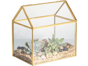 Nuevo jarrón de terrario galvanizado, jarrón de Terrario de Metal de alta calidad con acabado antiguo para decoración de plantas de jardín y balcón - Product Image 5