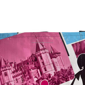 Bolsos de compras tejidos PP reutilizables personalizables Embalaje laminado de polipropileno duradero con logotipo diferente de dos caras - Product Image 2