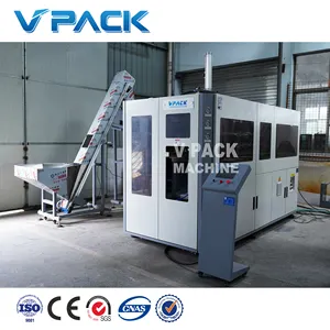 Small Fast Plastic Bottle Blow Molding Machine runs stably and efficiently 4 Cavity PET Bottle Blowing Mold Machine