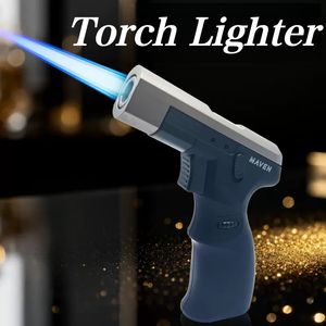 Encendedores de Cigarros con Pistola de Pulverización Manual Personalizada Directo de Fábrica, Encendedor de Gas con Pistola de Soldadura de Alta Temperatura Ajustable Multiusos - Product Image 2