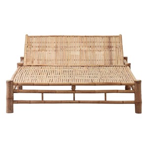 Chaises longues naturelles de luxe les plus vendues lit de soleil de meilleure qualité pour le bronzage en plein air chaises longues en bambou au bord de la piscine - Product Image 1