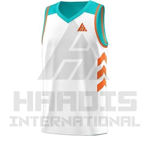 Camiseta de baloncesto Reversible ligera de 100% poliéster para hombre, ropa deportiva de moda, rendimiento atlético cómodo, moda elegante - Product Image 1