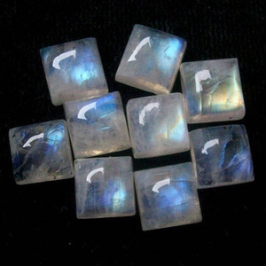 อัญมณีทรงหลวมสีรุ้งทรงเบาะอัญมณีทรงหลวมสำหรับทำเครื่องประดับจากผู้ผลิตอินเดียโดยตรง - Product Image 1