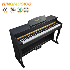 Nuovo Pianoforte Digitale Elettrico Heavy Hammer GH-B05 88 Tasti con Tavola Sonora in Legno Massello e Altoparlante Professionale per Principianti e Adulti - Product Image 3