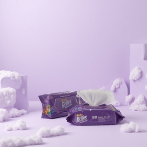 Toallitas Húmedas para Bebés Uniquality, 80 Unidades, Premium Sin Perfume, Para Bebés y Adultos, Artículos de Limpieza - Product Image 4