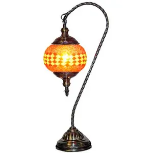 Lanterne marocaine noire d'aspect classique avec suspension décorative en verre/debout pour la maison Ramadan éclairage lanterne à usage décoratif - Product Image 5