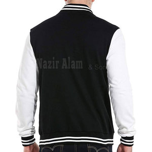 เสื้อแจ็คเก็ตเลตเตอร์แมนแฟชั่นผู้ชาย สกรีนโลโก้ได้ตามต้องการ ดีไซน์ใหม่มาแรง เสื้อแจ็คเก็ตฤดูหนาวผู้ชาย ผ้าเนื้อนุ่ม - Product Image 2
