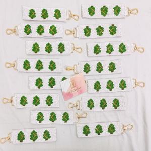 Llaveros con cuentas de semillas adornados a mano indios elegantes personalizados llaveros con cuentas elegantes - Product Image 1