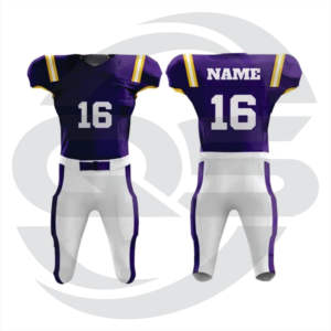 Uniforme de football américain de style nouveau fabriqué par des professionnels vêtements de sport respirants à manches courtes - Product Image 1