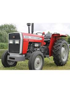 Tractor de ruedas Massey-Ferguson 240 usado para trabajos agrícolas - Product Image 2