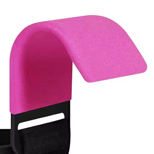 Ganchos de Levantamiento de Pesas de Alta Resistencia en Rosa y Negro, Producto Nuevo de Proveedor Confiable con Servicio OEM - Product Image 6