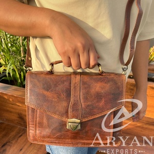 New <b>Large</b> Capacity Newest Design Ladies Full Grain Genuine Cow Leather Shoulder Strap Purse Luxury Crossbody Handbag for Women's - Product Image 1