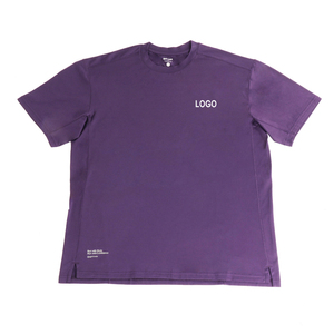 Camiseta personalizable de 100% algodón con cuello redondo para Polo, nuevo estilo, 180 gramos, transpirable, suave, para Fitness, patrón sólido - Product Image 4