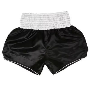 High Quality Polyester Muay Thai <b>Short</b> Boxing <b>Short</b> Kids <b>Kickboxing</b> Mauy Thai <b>Shorts</b> Best Selling High Quality Muay Thai <b>Shorts</b> - Product Image 4