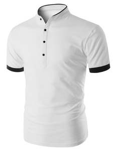 100% Cotton Striped <b>for</b> <b>Polo</b> <b>Shirt</b> <b>for</b> <b>Men</b> Custom Printed 250GSM Plus Size Button and Zip Up Solid Pattern Knitted Fabric - Product Image 3