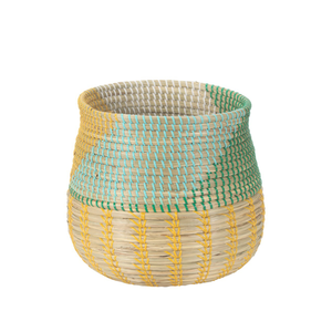 Wholesale Top Quality Round <b>Seagrass</b> <b>Storage</b> <b>Baskets</b> for Cloth Plant Holder Container for Decoration made in Vietnam - Product Image 2