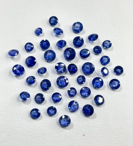 Zafiros Azules Naturales de Alta Calidad, 4-5mm, Corte Redondo Calibrado, Color Azul Real, Piedras Preciosas Sueltas para Joyería al Mejor Precio - Product Image 3
