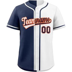 Gran oferta, camisa de béisbol raglán de poliéster 100% en blanco personalizada/camiseta de béisbol personalizada con botones - Product Image 6