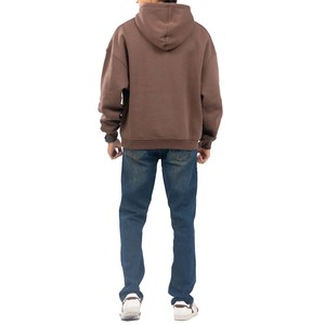 2026 nueva llegada hombres ropa informal sudaderas con capucha liso teñido precio asequible hombres sudaderas con capucha para la temporada de invierno - Product Image 2