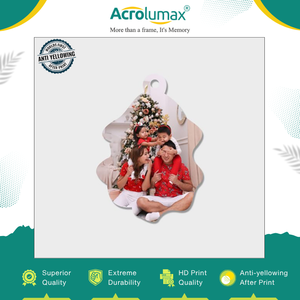 Fabricante líder en la India que vende adornos navideños de sublimación en blanco hechos a mano de MDF y acrílico a precios competitivos - Product Image 3