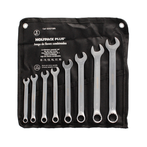 Set di Chiavi Combinate Wolfpack Plus 8 Pezzi - Product Image 1