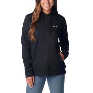 Sweat-shirt décontracté pour femme, automne-hiver, confortable, en polyester, avec imprimé plume personnalisable, à capuche - Product Image 1