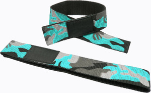 Sangles de musculation unisexes antidérapantes de haute qualité en gros, logo personnalisé, taille unique, polyester, coton, néoprène - Product Image 6