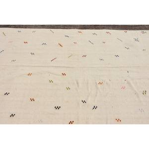Tapis moderne classique en laine marron blanche de 5,3x11.5ft, patchwork turc, tissage plat, tapis de salon de 9x12, taille 4m, largeur peluche - Product Image 5