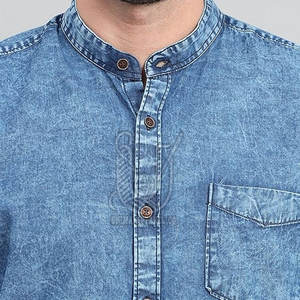 Camisas Vaqueras Casuales para Hombre, 100% Algodón, Transpirables, Logotipo Personalizado, Marca Privada, Alta Calidad - Product Image 5