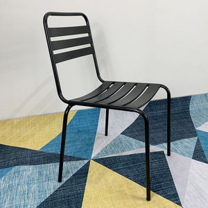 GCF008-Minimalist Style Restaurant Furniture Multicolored Iron Chair with Static-Electric Painting - Product Image 6