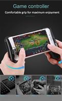 Manette de jeu sans fil portable pour téléphones de 4,7 à 6,4 pouces, compatible iOS et Android, pour livraison directe